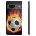 Husă TPU - Google Pixel 7 - Fotbal în Flăcări