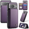 Google Pixel 8 Caseme C22 Case RFID Card Wallet - Violet