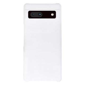 Husă Plastic Cauciucat Google Pixel 8a - Alb