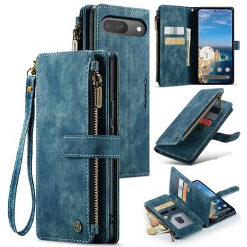Husă Portofel Google Pixel 9/9 Pro - Caseme C30 Multifunctional - Albastru