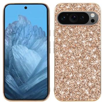 Husă Hibrid Google Pixel 9/9 Pro - Glitter - Auriu