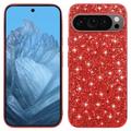 Husă Hibrid Google Pixel 9/9 Pro - Glitter - Roșu