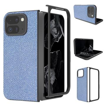 Husă hibridă Google Pixel 9 Pro Fold Textura Strasuri - albastru