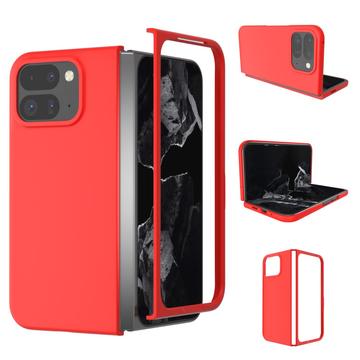 Husă Plastic Cauciucat Google Pixel 9 Pro Fold - Roșu