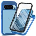 Husă Google Pixel 9 Pro XL - 360 Protection - Albastru / Clar