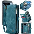 Husă Portofel Google Pixel 9 Pro XL - Caseme 008 2-în-1 Multifunctional - Albastru