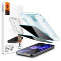 Geam Protecție Ecran Google Pixel 9 Pro XL - Spigen Glas.tR Ez Fit Privacy - 2 Buc.