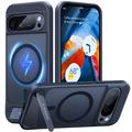 Husă Google Pixel 9 Pro XL Torras Pstand - Compatibilă MagSafe - Albastru marin