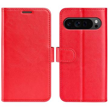 Husă Portofel Cu Închidere Google Pixel 9 Pro XL - Roșu