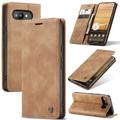 Husă Portofel Google Pixel 9a - Caseme 013 - Maro