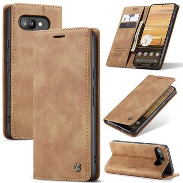 Husă Portofel Google Pixel 9a - Caseme 013 - Maro