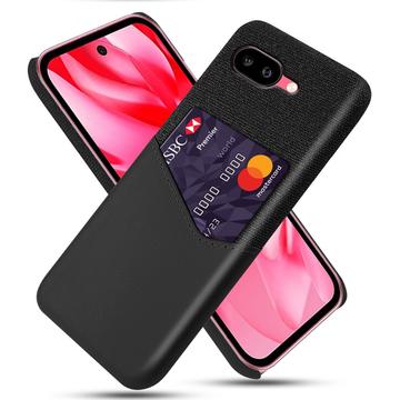 Husă cu Buzunar Card Google Pixel 9a - KSQ - Negru