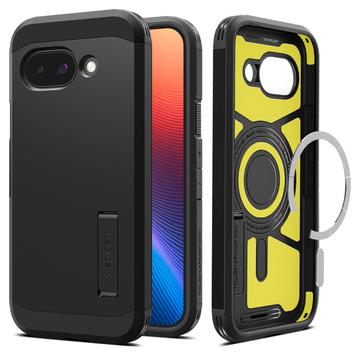 Husă Google Pixel 9a - Spigen Tough Armor Mag - Negru