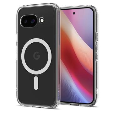 Husă Google Pixel 9a - Spigen Ultra Hybrid Mag - Alb / Clar