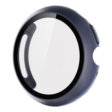 Husă Plastic cu Protector Ecran Google Pixel Watch 4 - 45mm - Albastru