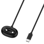 Cablu de încărcare magnetic USB-C pentru Google Pixel Watch 4 - 1m - Negru