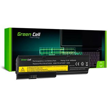 Baterie Green Cell - Lenovo Thinkpad X200, X200s, X201, X201i - 4400mAh