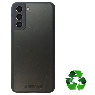 Husă Samsung Galaxy S21 5G - GreyLime Eco-Friendly (Ambalaj Deschis - Satisfăcător) - Negru