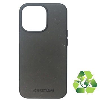 Husă iPhone 13 Pro - GreyLime Eco-Friendly - Negru