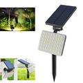 Lumină solară Ground Spike cu 62 de LED-uri - lumină caldă