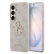 Husă Hibrid Samsung Galaxy S26+ - Guess 4G Big Metal Logo - Roz