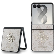 Husă Hibrid Samsung Galaxy Z Flip8 - Guess 4G Big Metal Logo - Roz