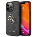 Husă Hibrid iPhone 13 Pro Max - Guess 4G Big Metal Logo - Negru