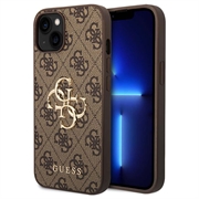 Husă Hibrid iPhone 15 - Guess 4G Big Metal Logo