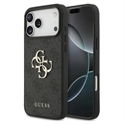 Husă Hibrid iPhone 18 Pro Max - Guess 4G Big Metal Logo - Gri