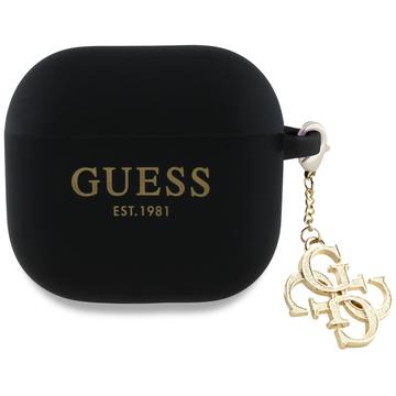 Husă Silicon Guess 4G Charm - Negru