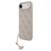 Husă hibridă iPhone Air Guess 4G Charm - compatibilă cu MagSafe - roz