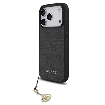 Husă hibridă iPhone 17 Pro Guess 4G Charm - compatibilă cu MagSafe