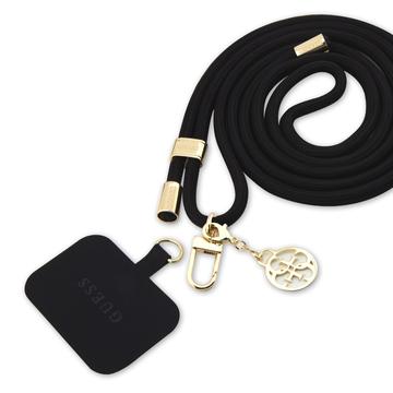Guess 4G Charm Curea universală crossbody - Negru
