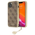 Husă Hibrid iPhone 13 - Guess 4G Charms Collection - Maro