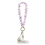 Brățară universală pentru ceas Guess 4G Crystals Charm - roz