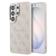 Husă Samsung Galaxy S26 Ultra Guess 4G Gold Frame - Compatibilă cu MagSafe - Roz