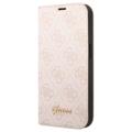 Husă Flip iPhone 14 Plus - Guess 4G Metal Gold Logo