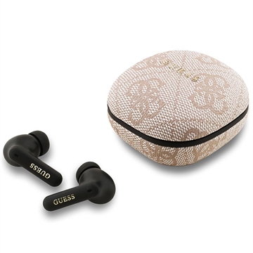 Guess 4G Script Logo ENC Căști True Wireless - Roz