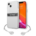 Husă Hibrida iPhone 13 Mini - Guess 4G Strap Charm
