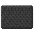 Husă Laptop - Guess 4G Uptown Triangle Logo - 13-14" - Negru