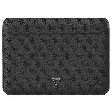 Husă Laptop - Guess 4G Uptown Triangle Logo - 13-14" - Negru