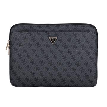 Husă pentru laptop Guess 4G Zipper Pocket Triangle Logo - 14" - Negru