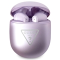 Căști TWS Guess GUTWST82TRU Triangle Logo - Violet