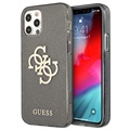 Husă Hibrid iPhone 12/12 Pro - Guess Glitter 4G Big Logo