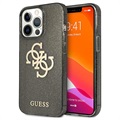 Husă Hibrid iPhone 13 Pro - Guess Glitter 4G Big Logo