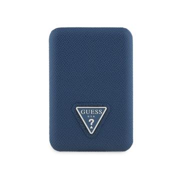 Guess Grained Triangle Logo MagSafe compatibil Powerbank 5000mAh - Albastru