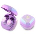 Căști True Wireless Guess Iridescent 4G Printed Logo - Violet