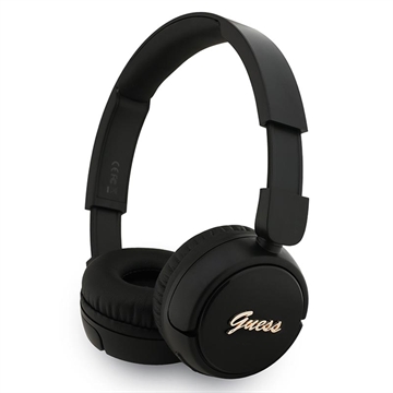 Guess Metal Logo Script Bluetooth 5.3 Căști On-Ear - Negru