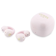 Căști fără fir Guess Mini Classic Logo OWS - roz