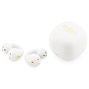 Căști fără fir Guess Mini Classic Logo OWS - Alb